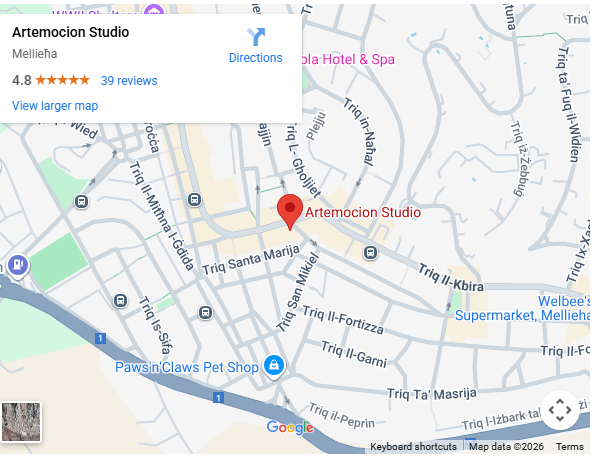 Artemocion Location - how to find us
